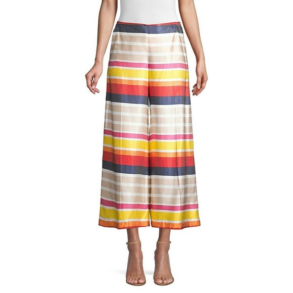 TRINA TURK Shangri La Bay Drive Wide Leg Pants - Picture 1 of 12